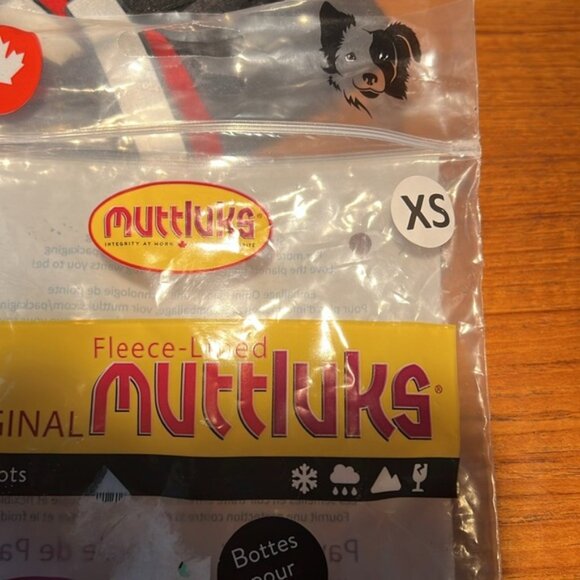 MUTTLUKS extra small doggy boots slightly used extra small - Picture 4 of 7